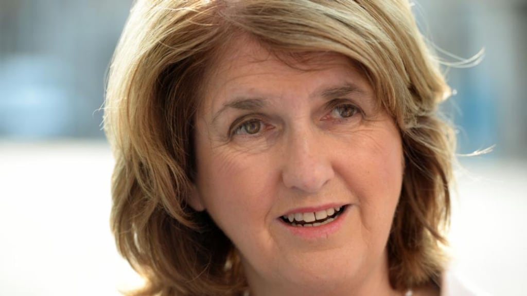 Tánaiste Joan Burton’s office has sent a memo to Labour ministers telling them to ‘develop a distinctive identity from Fine Gael’. Photograph: Frank Miller/The Irish Times