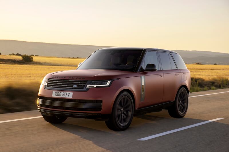 Range Rover plug-in hybrids offer a 110km range on a full charge of the battery