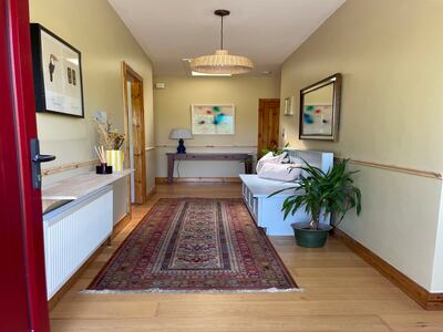 The hallway in Elaine's Roscommon home was in need of some TLC before she reached for Dulux Heritage paints