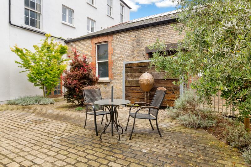 Communal patio