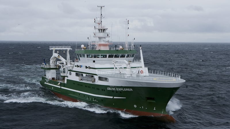 The RV Celtic Explorer. Photograph: David Branigan/Oceansport