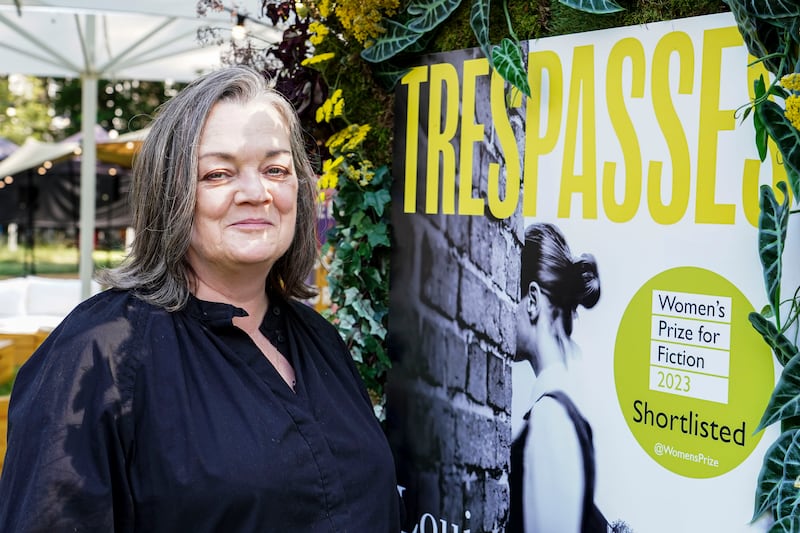 Louise Kennedy, recently shortlisted for the 2023 Women's Prize For Fiction, has won the Society of Authors' McKitterick Prize for her debut novel, Trespasses. Photograph: Ian West/PA Wire.
