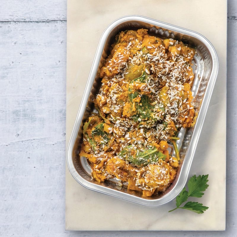 Chickpea, Kohlrabi & Sweet Potato Curry, €10.95 from Fallon & Byrne