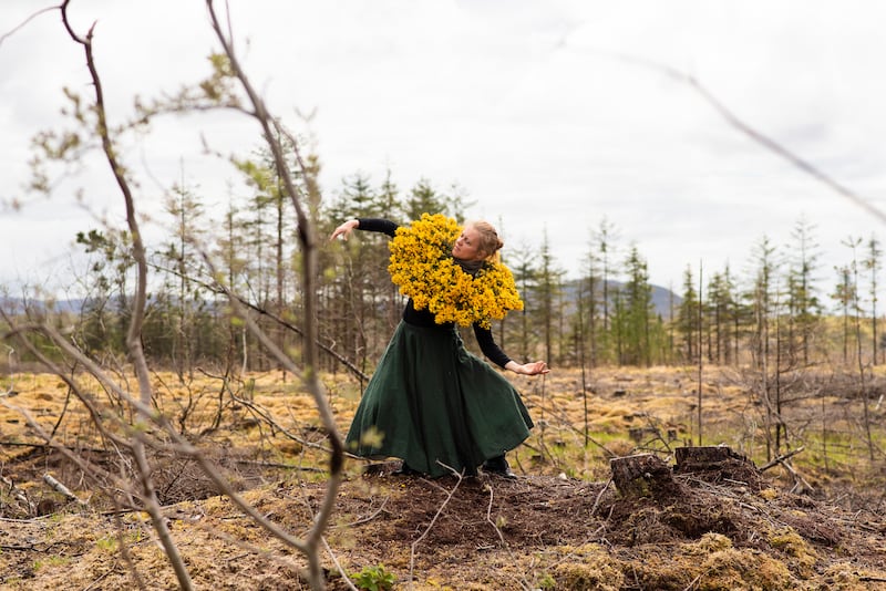 Lindar Schirmer at the Interface woodland symposium in 2023