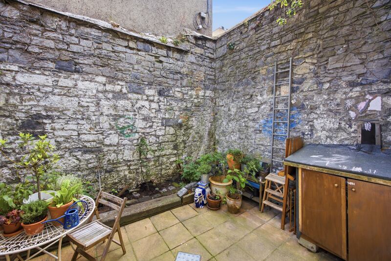 Private east-facing courtyard