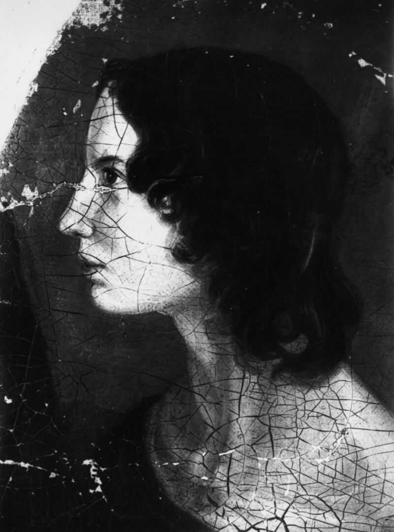 English writer and poet Emily Brontë (1818-1848) known for Wuthering Heights which she wrote under the pseudonym Ellis Bell. Artwork by Patrick Branwell Brontë circa 1834. Photograph: Getty