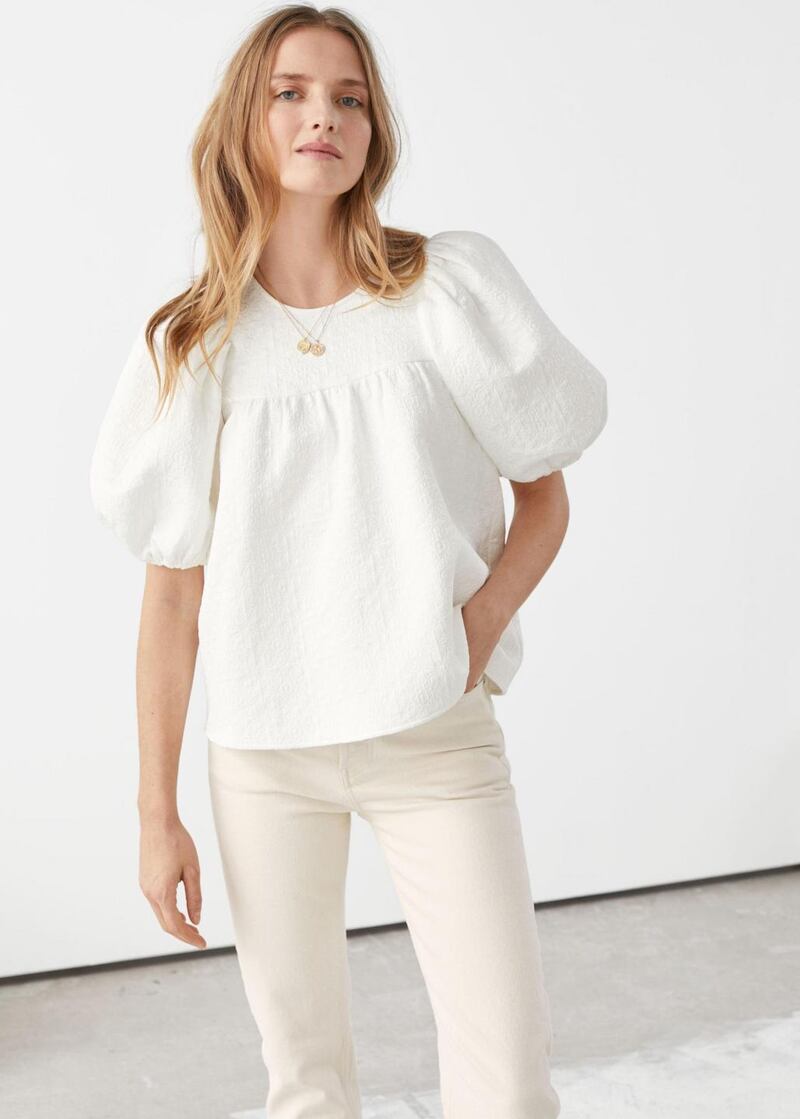 Blouse, €69, & Other Stories