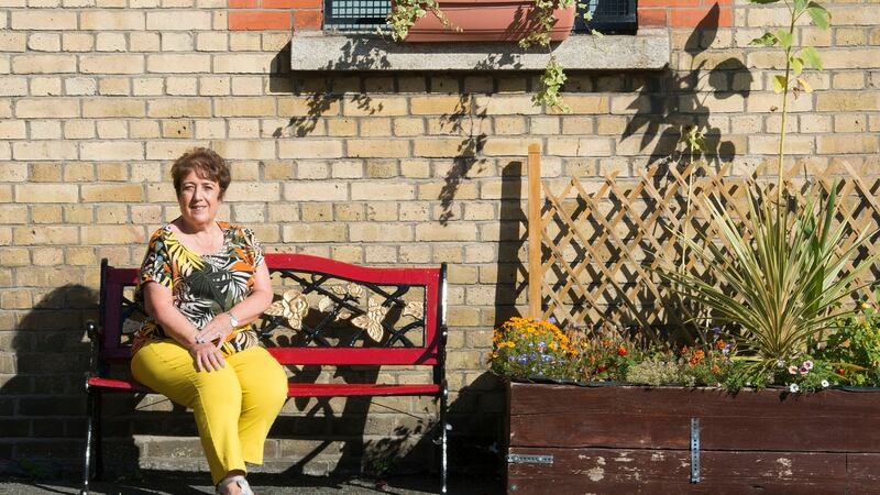 Dolores Wilson, board member of the St. Andrew’s Resource Centre in the Docklands. ‘We were promised 10 per cent but everything so far is going off site and it is the council that is to blame for that, it’s not the tech companies,’ she says. Photograph:  Dave Meehan