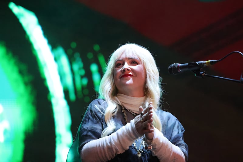 In the Meadows: Slowdive. Photograph: Dara Mac Dónaill