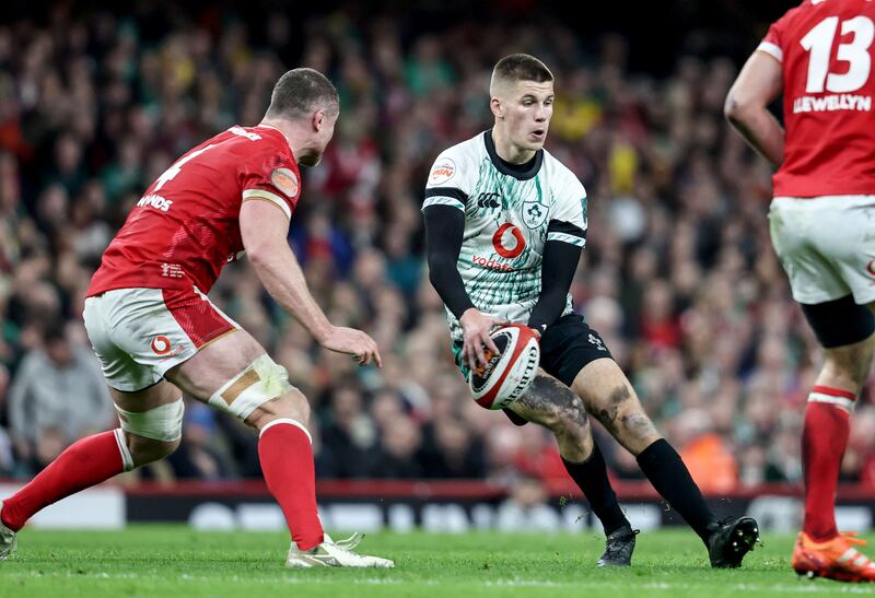 The insouciant Sam Prendergast. Photograph: Dan Sheridan/Inpho