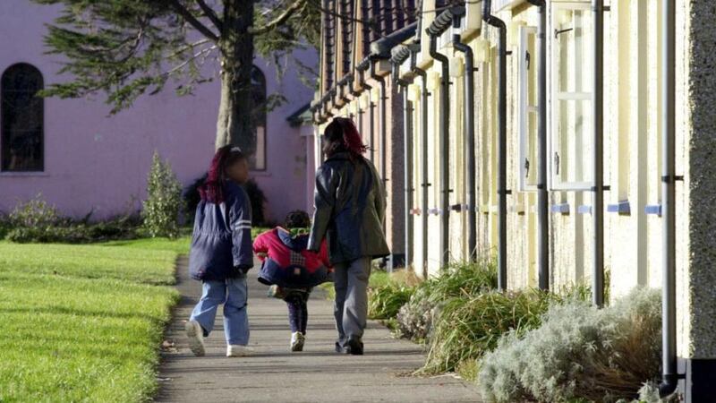 Asylum seekers at the Mosney centre in Meath. Ireland’s direct-provision system is “very dehumanising” for  asylum seekers, says migration expert Alexander Betts, Photograph: Alan Betson