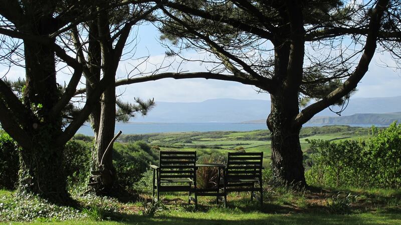The surrounds of Anam Cara, writer’s retreat centre in Eyeries, west Cork