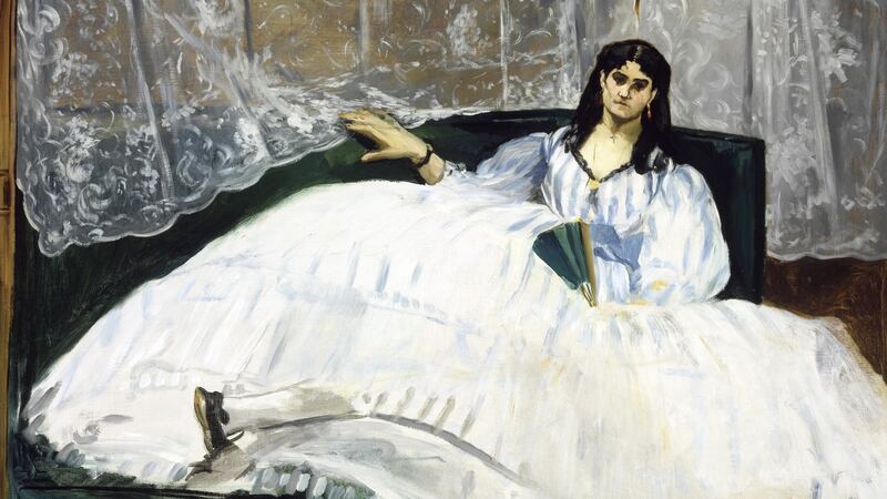 ‘Baudelaire’s Mistress’ by Edouard Manet