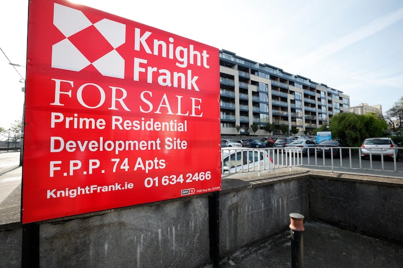 The site at the rear of St Michael’s Hospital, Dun Laoghaire. Photo: Nick Bradshaw