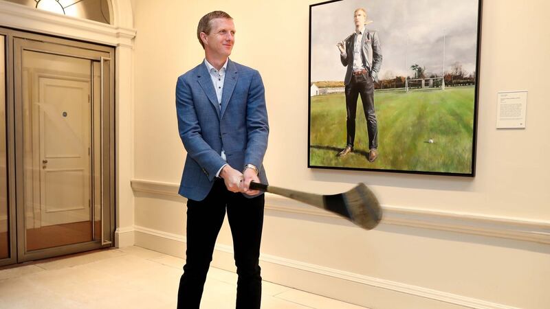 Henry Shefflin becomes first GAA player to have his portrait hung in National Gallery