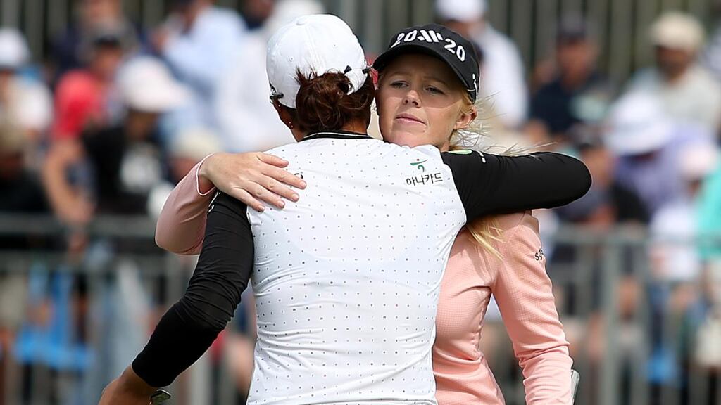 Stephanie Meadow opened with a 70 in the Australian Open. Photograph: Jack Thomas/Getty