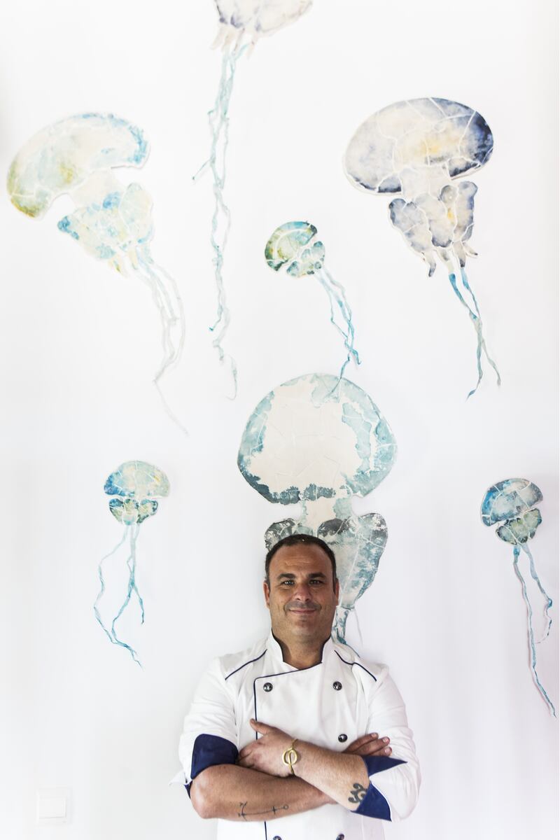 Chef Ángel León in Aponiente, Andalusia’s first three-star Michelin restaurant