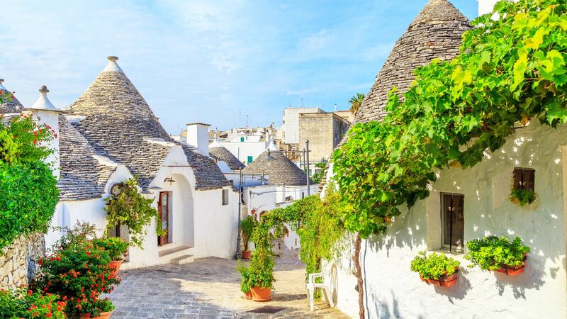 Trulli of Alberobello in  Apulia, Italy