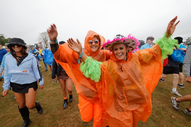 Blathnaid Cotter and Rebecca Duggan from Tralee. Photograph: Alan Betson / The Irish Times


