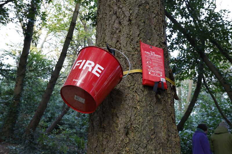 Fire safety equipment at TOPS
