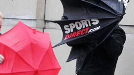 Heavy gusts result in fallen debris, power outages
