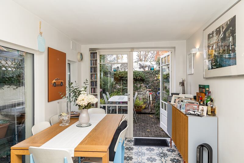 The dining room