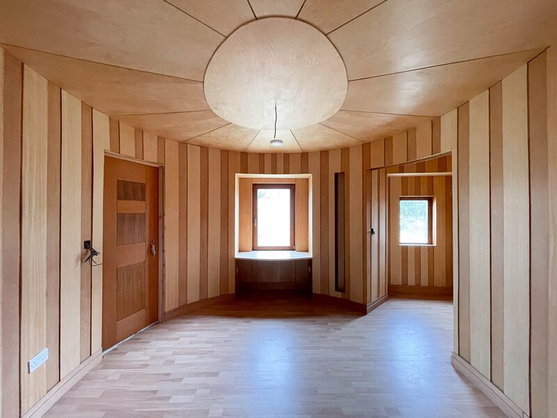 Internal woodwork is impressive