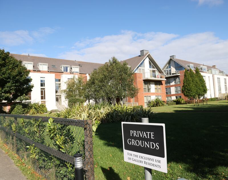 The Gallery Apartments in Donabate, the last known residence of the missing child. Photograph: Bryan O’Brien/The Irish Times