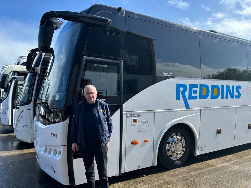 Don Reddin of Reddins Coach Hire based in Muff, Co Donegal