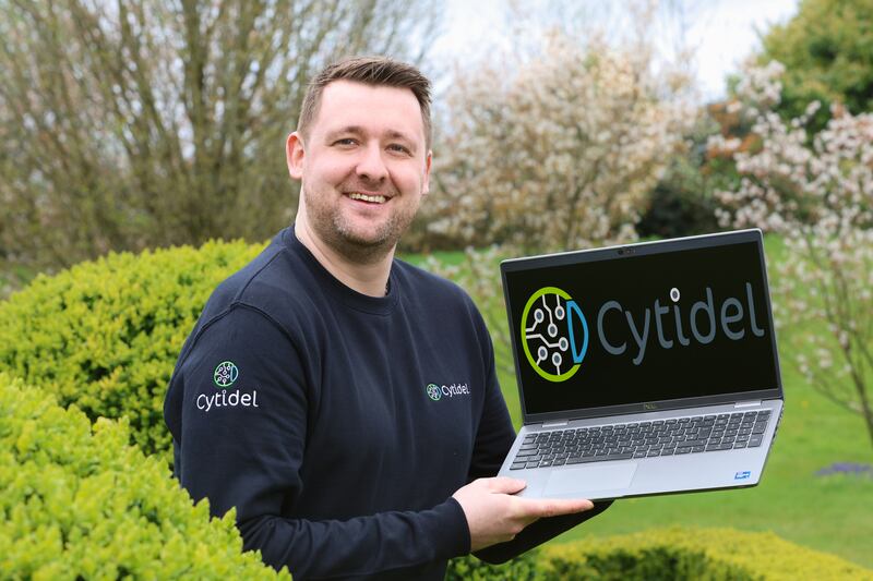 Matt Conlon of Cytidel, representing LEO Mayo. Photograph: Martina Regan