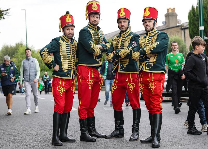 It looks like Hungary won't be without support at the Aviva Stadium tonight. Photograph: Laszlo Geczo/INPHO