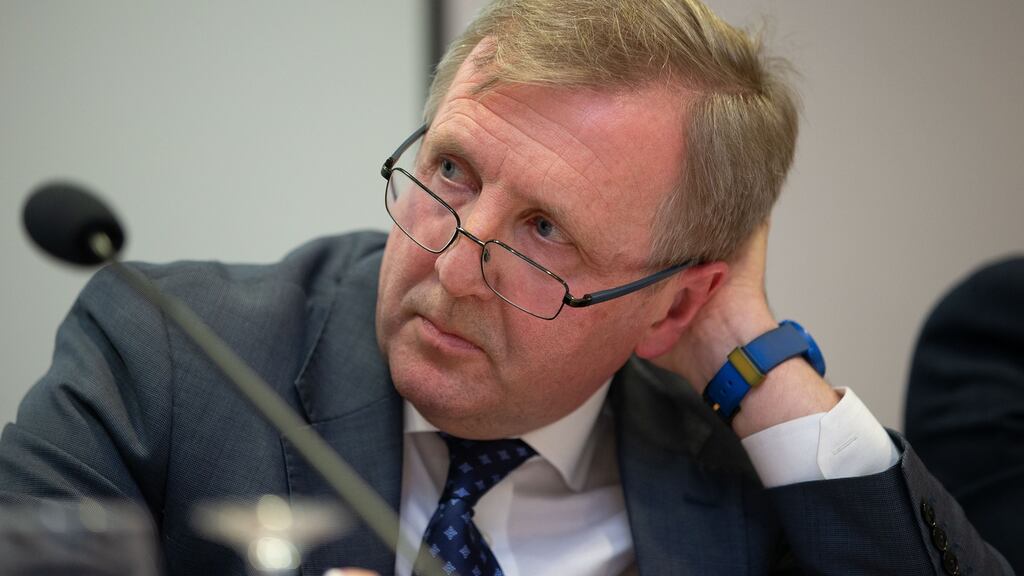 The Minister for Agriculture, Michael Creed, persuaded the grassroots Beef Plan movement to stand down their protests and take part in talks last Friday. Photograph: Tom Honan/The Irish Times.