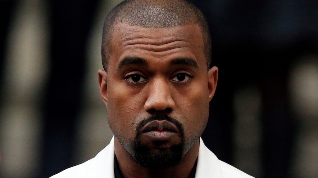 File photograph of Kanye West, who has announced he is now to be known as Ye. Photograph: Jonathan Brady/PA Wire