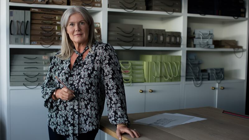 Interior designer Helen Turkington: opted for deep and restful blocks of colour