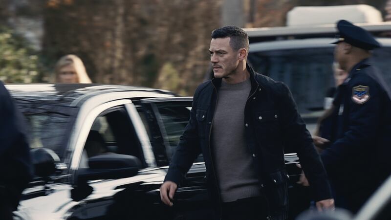 Tracked down: Luke Evans in ‘The Girl on the Train’.  “I remember watching Emily Blunt on TV while I was in some two-bit show. Now I’ve done scenes with her.”