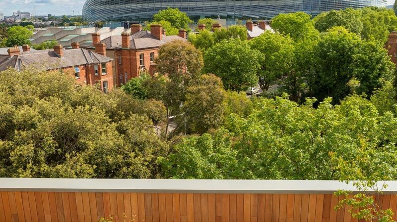 View from rooftop of Lansdowne Place