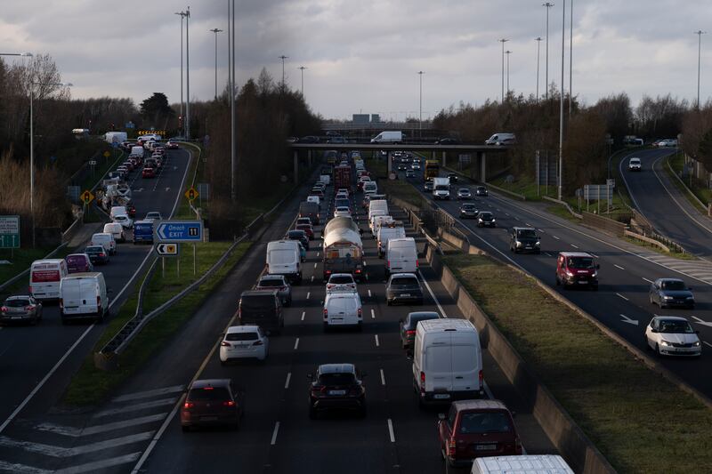 M50 gridlock: 'The concept of critical infrastructure in an age of climate and biodiversity crisis needs to be much more thoroughly interrogated and debated before this Bill is adopted.' Photograph: Paulo Nunes dos Santos/The Irish Times