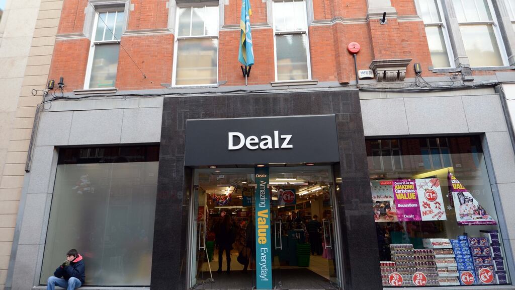 The Dealz store on Dublin’s  Henry Street: the chain plans to put Pep&Co clothing outlets into its larger stores in Ireland. Photograph: Eric Luke