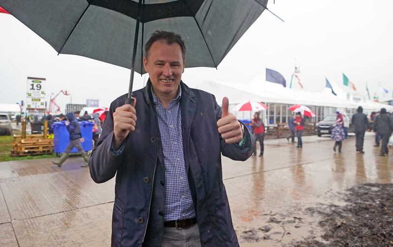 Agriculture Minister Charlie McConalogue has been urging restaurants to serve smaller portions and refrain from providing doggy bags. Photograph: Niall Carson/PA Wire 