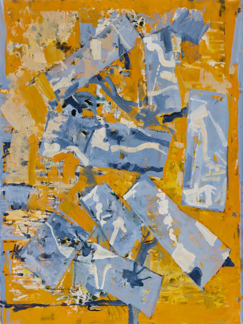 David Crone RHA, Untitled I, 2023, oil on canvas; 91cm x 71cm at the RHA Annual 2023