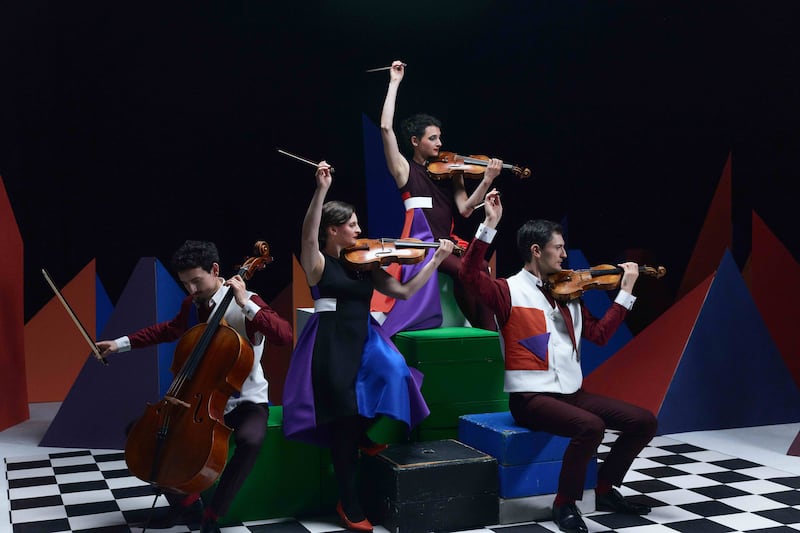 West Cork Chamber Music Festival 2025: Tchalik Quartet. Photograph: Alex Kostromin