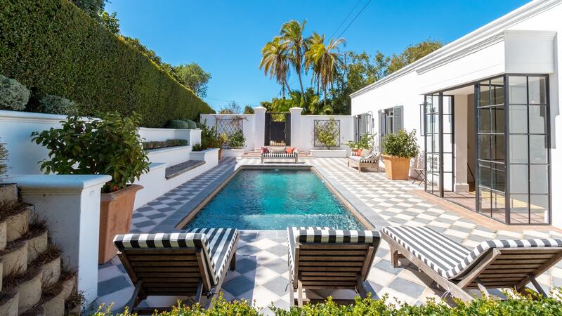 The interiors of this three-bedroom house in Wynberg, a southern suburb of Cape Town,  are simply stunning