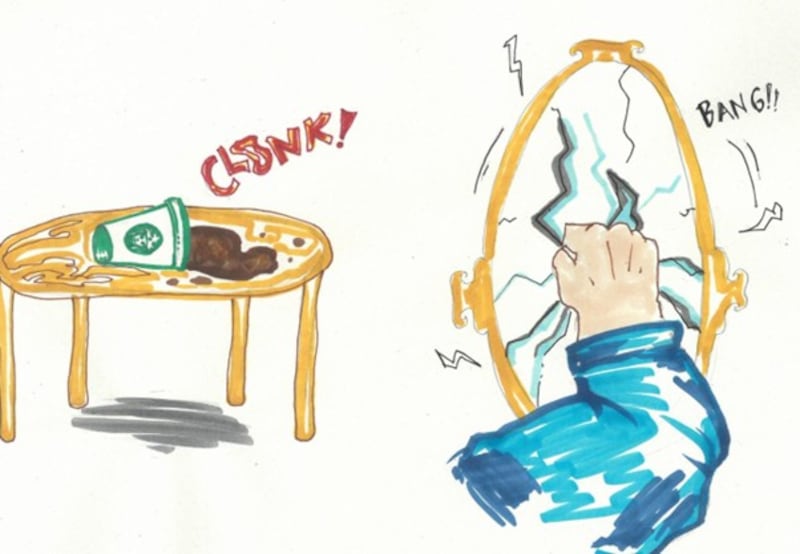 Illustration supplied by sixth class, St Paul’s Primary School