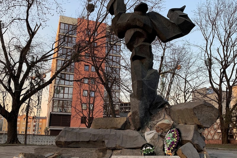 Train tracks leading refugees to Lviv brought Jews to extermination camps 80 years ago