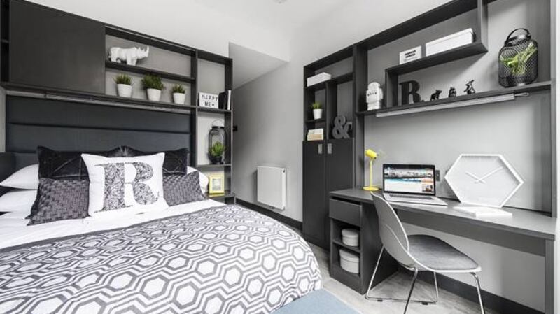 Global Student Accommodation  at New Mill, Dublin 8, where costs range from about €1,000 to €1,380 a month.