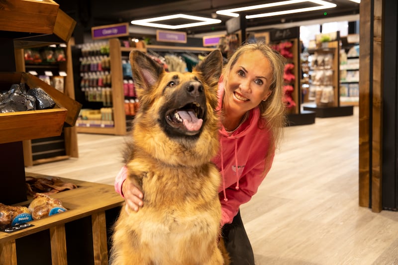 Tara Furlong and her dog Skye
