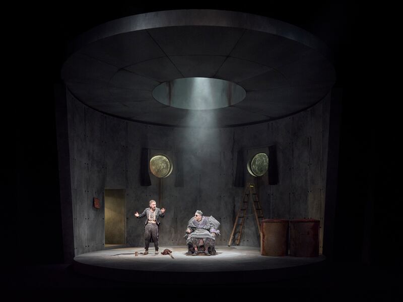 Endgame: Aaron Monaghan and Rory Nolan in Garry Hynes’s Druid production. Photograph: Ros Kavanagh