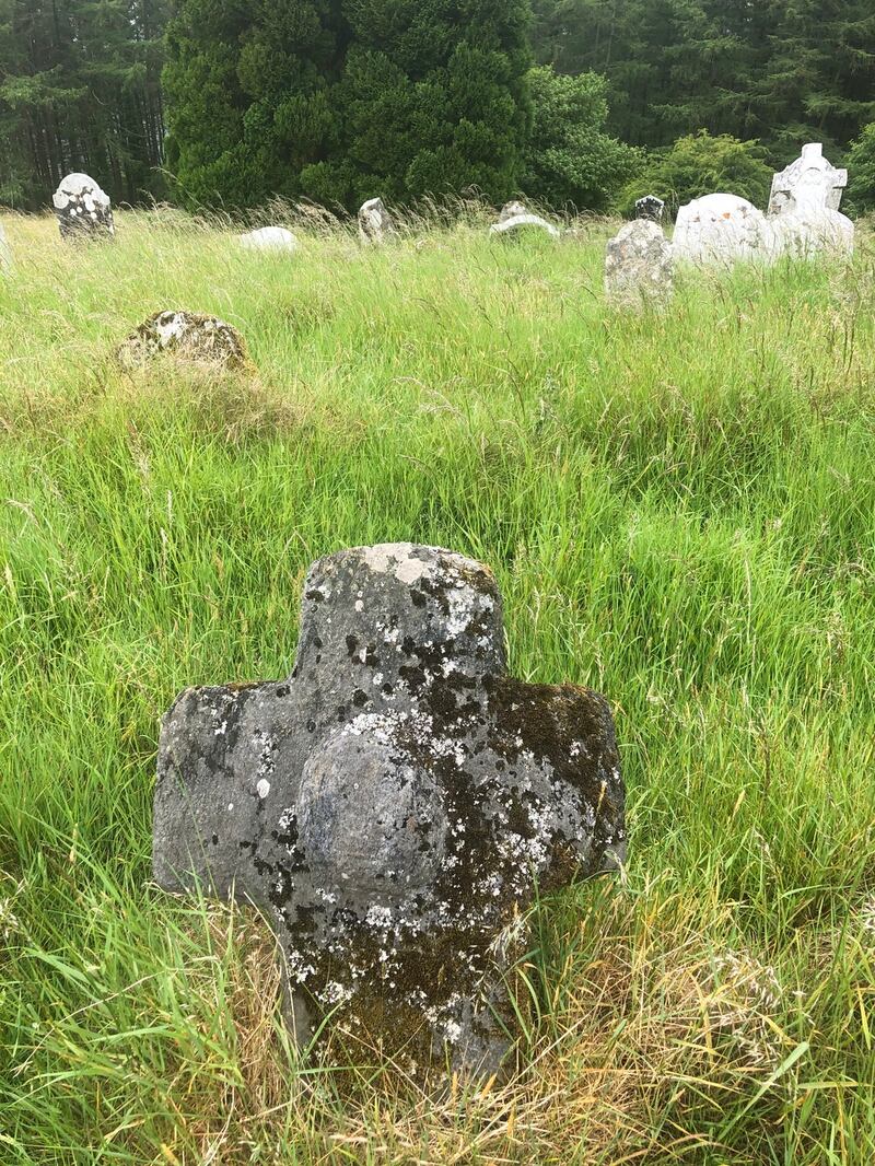 The cemetery is  an isolated spot now, disordered and overgrown, but it is also a place of calm and quiet beauty.