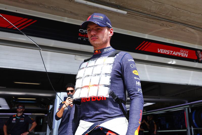 Max Verstappen: refused to cede his sixth place to enable his team-mate Pérez improve his chances in the drivers' championship to secure a one-two for Oracle Red Bull Racing. Photograph: Mark Thompson/Getty Images
