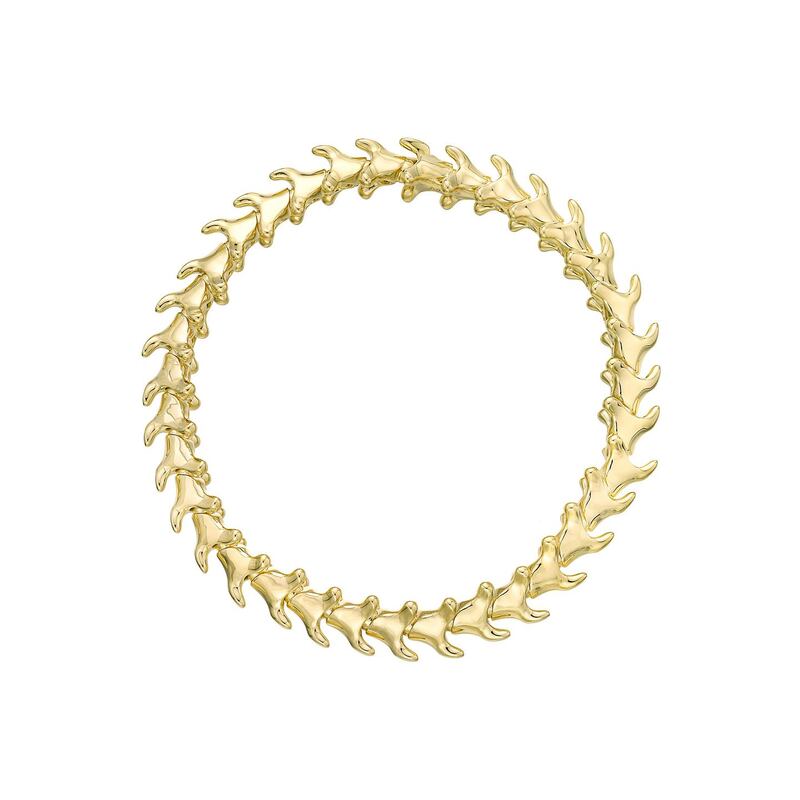 Serpent's Trace - a slim gold bracelet by Shaun Leane  605 at Weir & Co., Grafton Street, Dublin